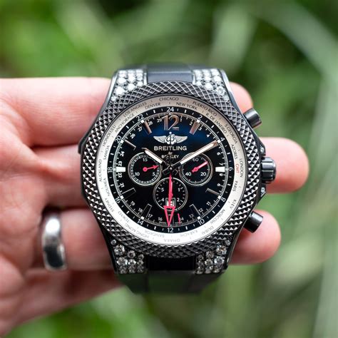 breitling bentley gmt midnight carbon review|breitling bentley watch review.